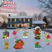 8 piece Grinch Characters Merry Medley Collection **NO Metal Stakes**