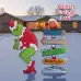 Grinch Stealing Christmas Lights & Whoville Pole