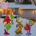 Grinch Stealing Christmas Lights, Max the Dog & Cindy Lou