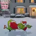 Sneaky Grinch Stealing Christmas Lights