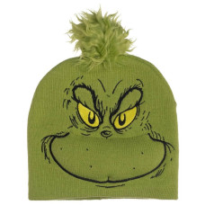 Dr. Seuss - Grinch Big Face Embroidered Cap