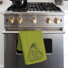 Dr. Seuss - Grinch Definitely Naughty Kitchen Towel
