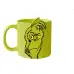 image.thumb Dr. Seuss Grinchmas - Resting Grinch Face - 20 Ounce Bas Relief Ceramic Mug