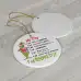 Grinch My Day I'm Booked 3-Inch Ceramic Christmas Ornament in Gift Box