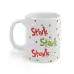 Dr. Seuss Grinchmas - Stink Stank Stunk - White Ceramic Mug - 11 Ounce 